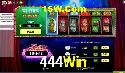 Tecnologia da Plataforma 444Win